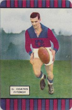 1954 Coles Victorian Footballers Series 1 #NNO George Coates Front